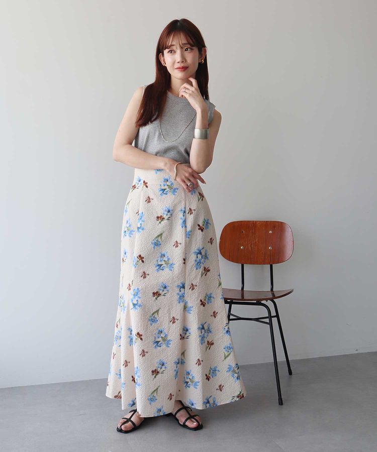 earth music&ecology「【WEB限定】リブタンクトップ」|キャミソール|
