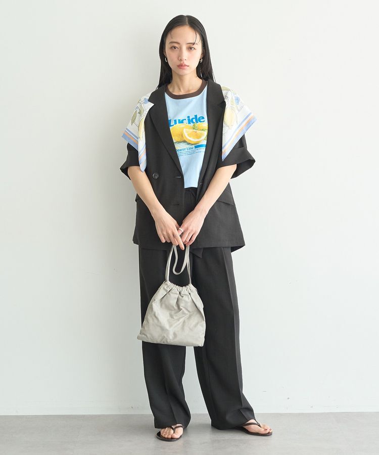 earth music&ecology「【接触冷感】アソートリンガーTシャツ」|Tシャツ・カットソー|