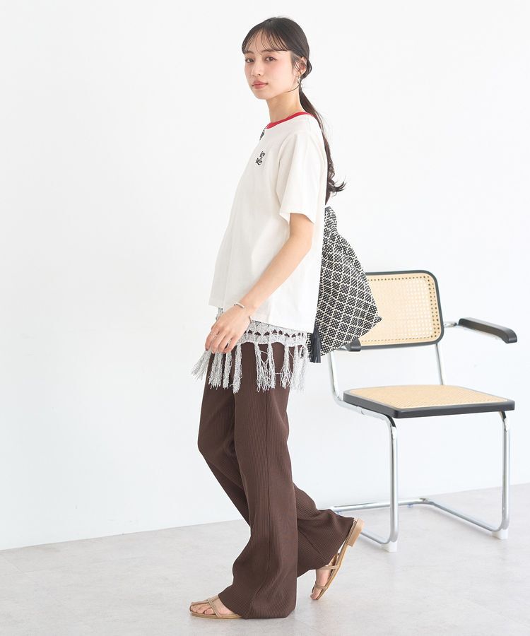 earth music&ecology「【接触冷感】アソートリンガーTシャツ」|Tシャツ・カットソー|