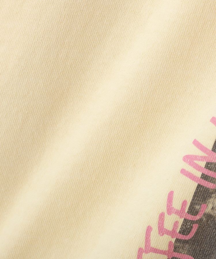 earth music&ecology「異素材ドッキンググラフィックTシャツ」|Tシャツ・カットソー|