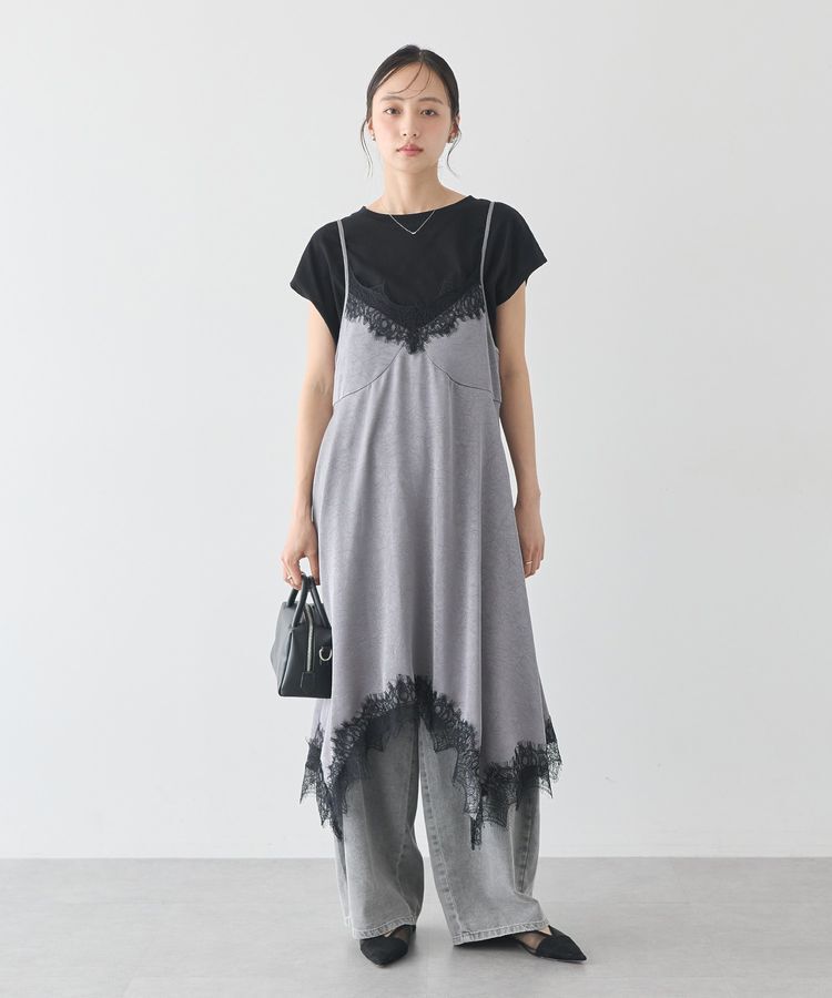 earth music&ecology「【遮熱・接触冷感・UVカット】フレンチスリーブTシャツ」|Tシャツ・カットソー|
