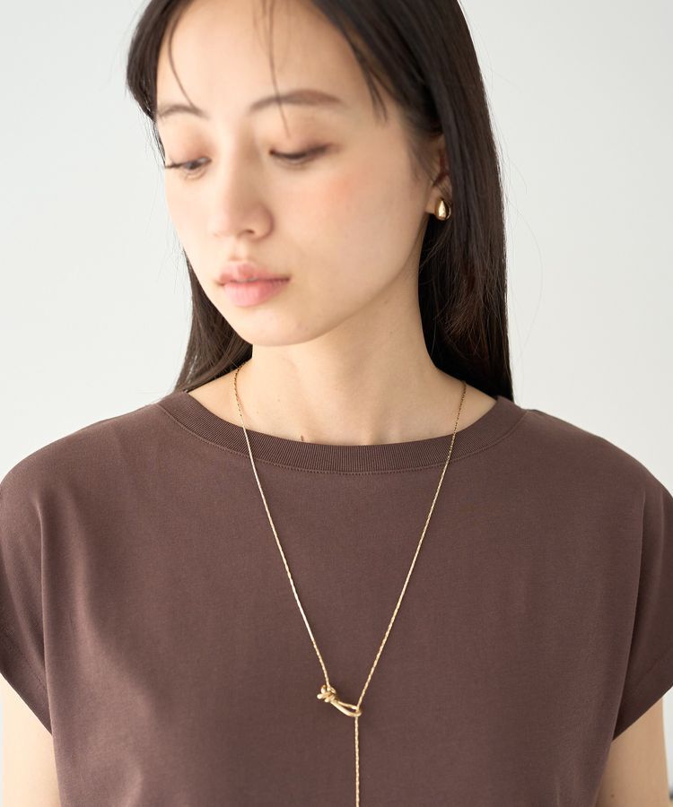 earth music&ecology「【遮熱・接触冷感・UVカット】フレンチスリーブTシャツ」|Tシャツ・カットソー|