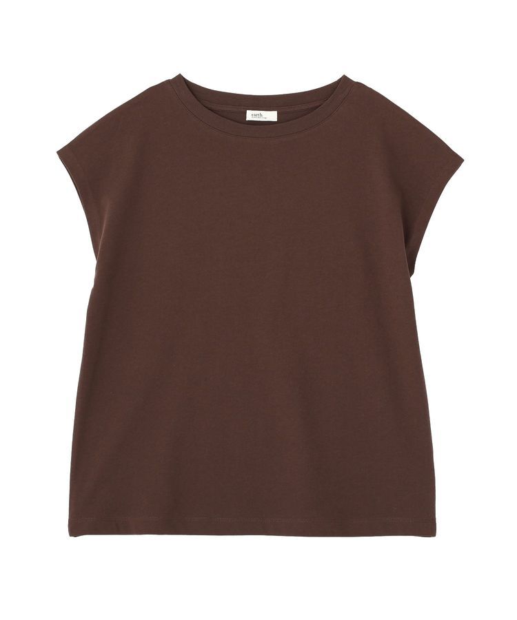 earth music&ecology「【遮熱・接触冷感・UVカット】フレンチスリーブTシャツ」|Tシャツ・カットソー|