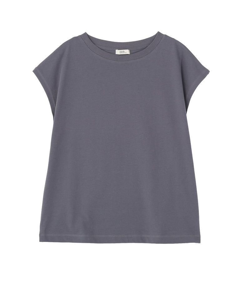 earth music&ecology「【遮熱・接触冷感・UVカット】フレンチスリーブTシャツ」|Tシャツ・カットソー|