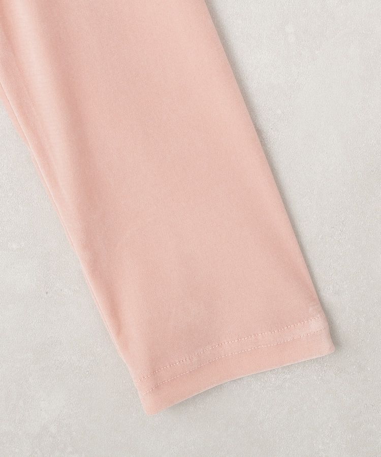 earth music&ecology「タックボタンチュールフロッキープルオーバー」|Tシャツ・カットソー|