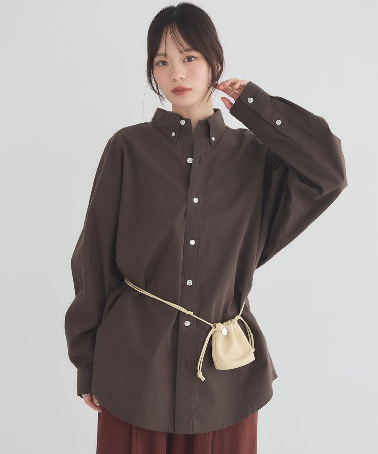earth music&ecology「ダッドシャツ」|シャツ・ブラウス|Brown