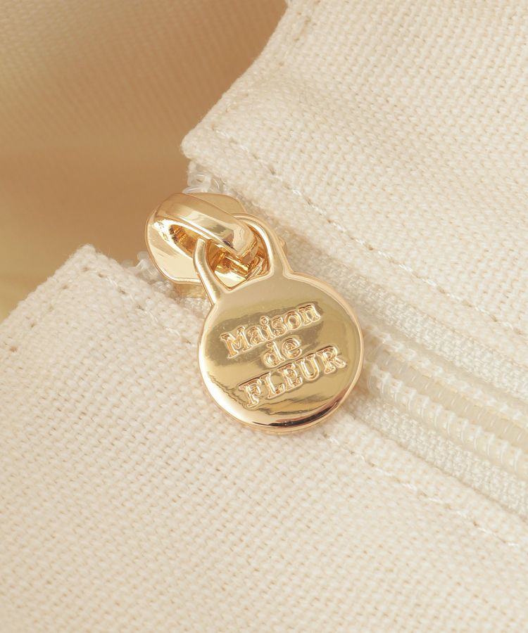 Maison de FLEUR「マルチポケット帆布トートSバッグ」|トートバッグ|