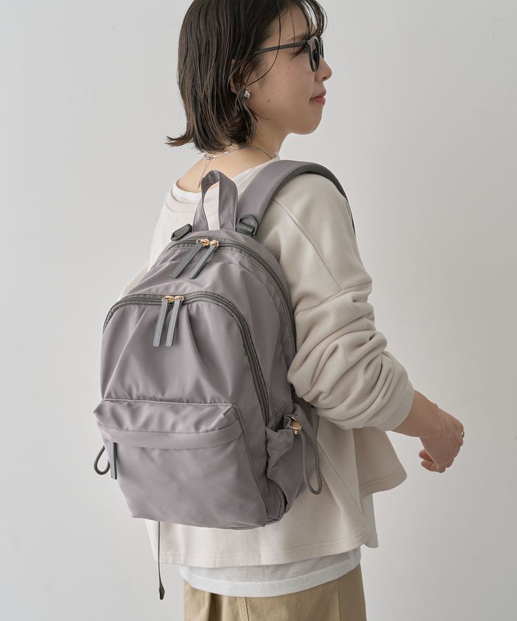 Green Parks「【10ポケBag】収納アドバイザー監修2層リュック」|リュック|
