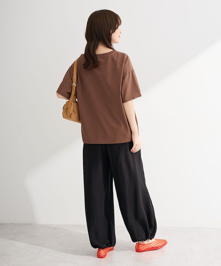 Green Parks「【適ON】汗染み防止ボックスロゴTシャツ」|Tシャツ・カットソー|