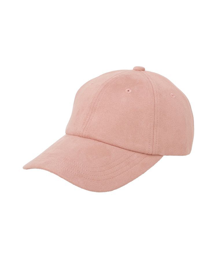 Green Parks「スウェードタッチキャップ」|その他|Pink