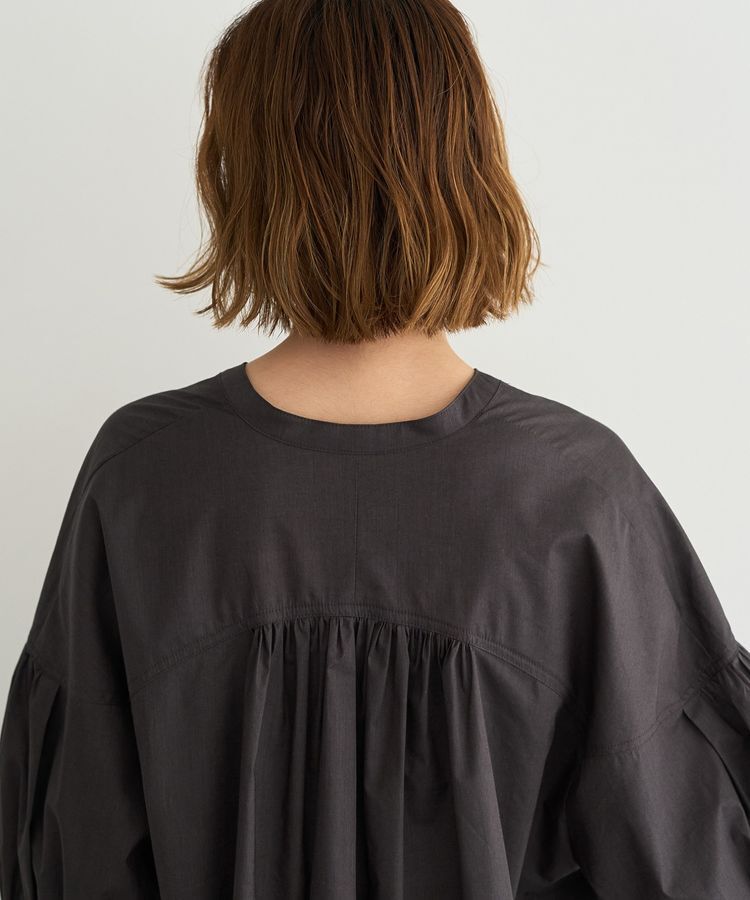 YECCA VECCA「【ORGABITS】5分袖スキッパーシャツ」|シャツ・ブラウス|