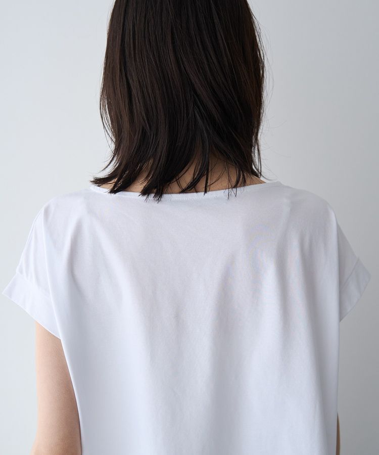 YECCA VECCA「ピン付きドレープカットソー」|Tシャツ・カットソー|