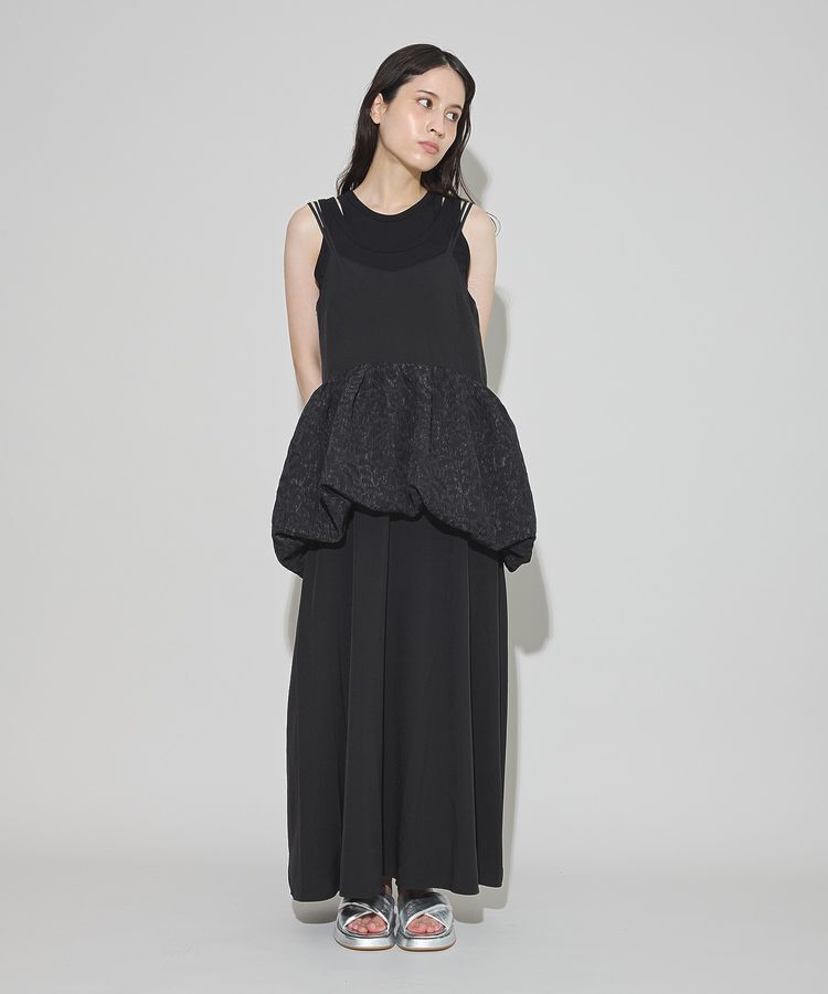 GARAGE OF GOOD CLOTHING「バルーンレイヤードワンピース」|ワンピース|