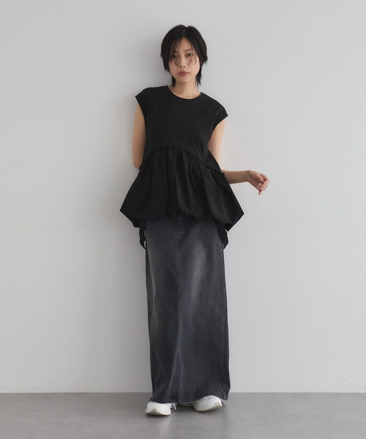 GARAGE OF GOOD CLOTHING「異素材MIXコクーンプルオーバー」|Tシャツ・カットソー|