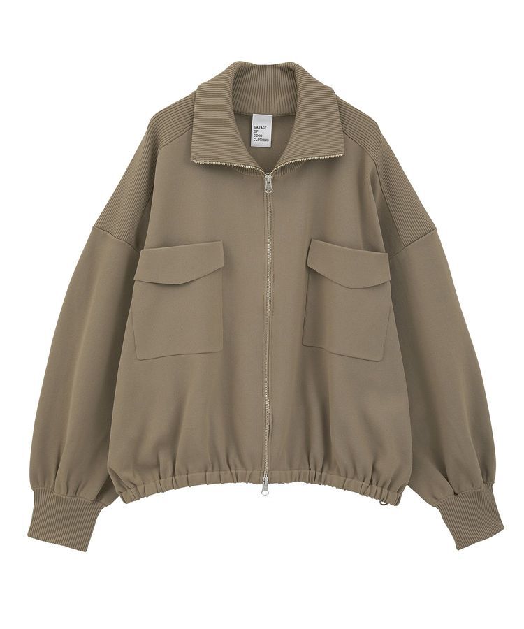 GARAGE OF GOOD CLOTHING「総針ニットWzipブルゾン」|ブルゾン・スタジャン|