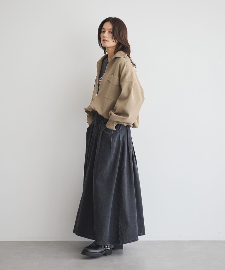 GARAGE OF GOOD CLOTHING「総針ニットWzipブルゾン」|ブルゾン・スタジャン|