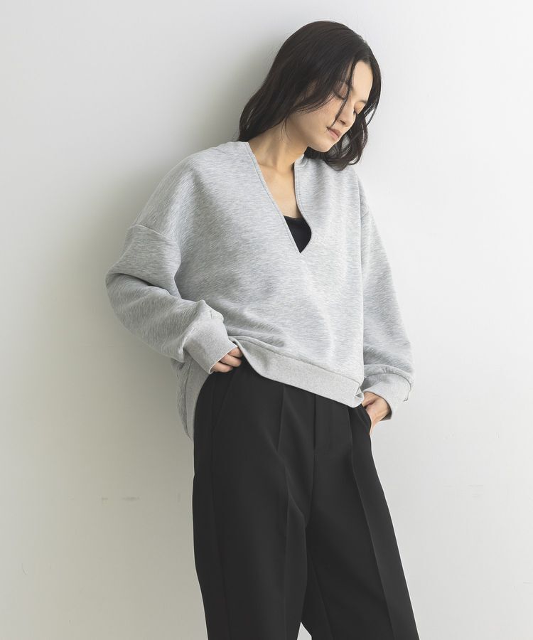GARAGE OF GOOD CLOTHING「Vネックダンボールプルオーバー」|Tシャツ・カットソー|