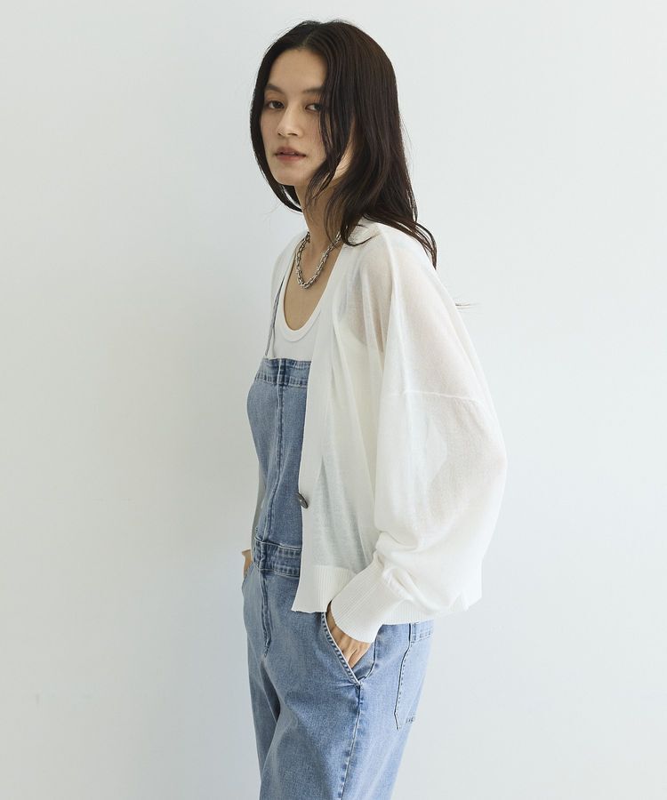 GARAGE OF GOOD CLOTHING「フロントZIPデニムサロペット」|オールインワン|