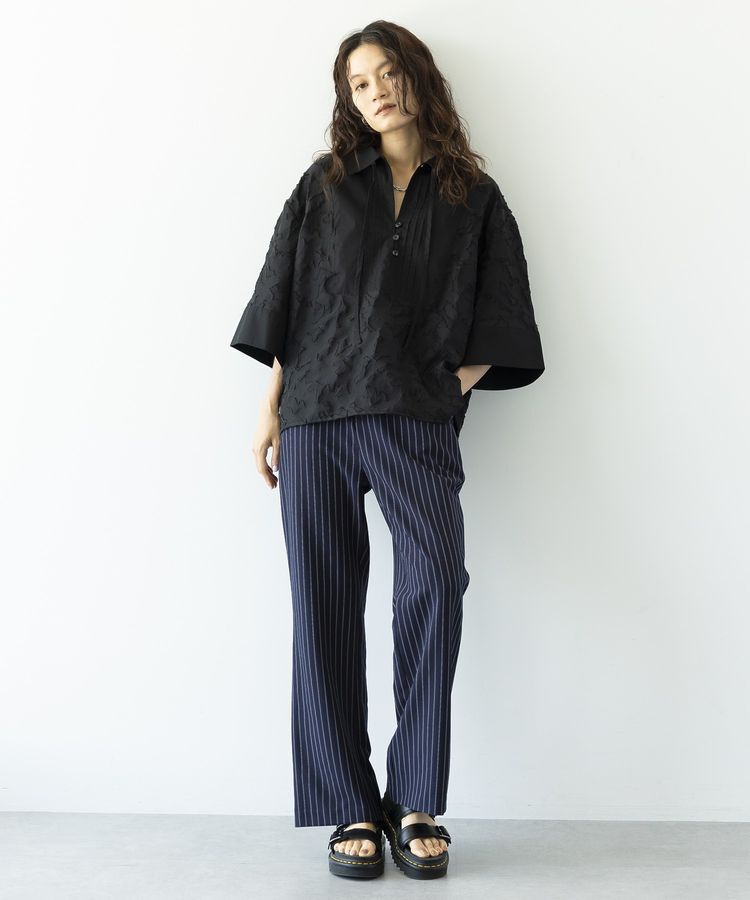 GARAGE OF GOOD CLOTHING「ジャガードタキシードブラウス」|シャツ・ブラウス|