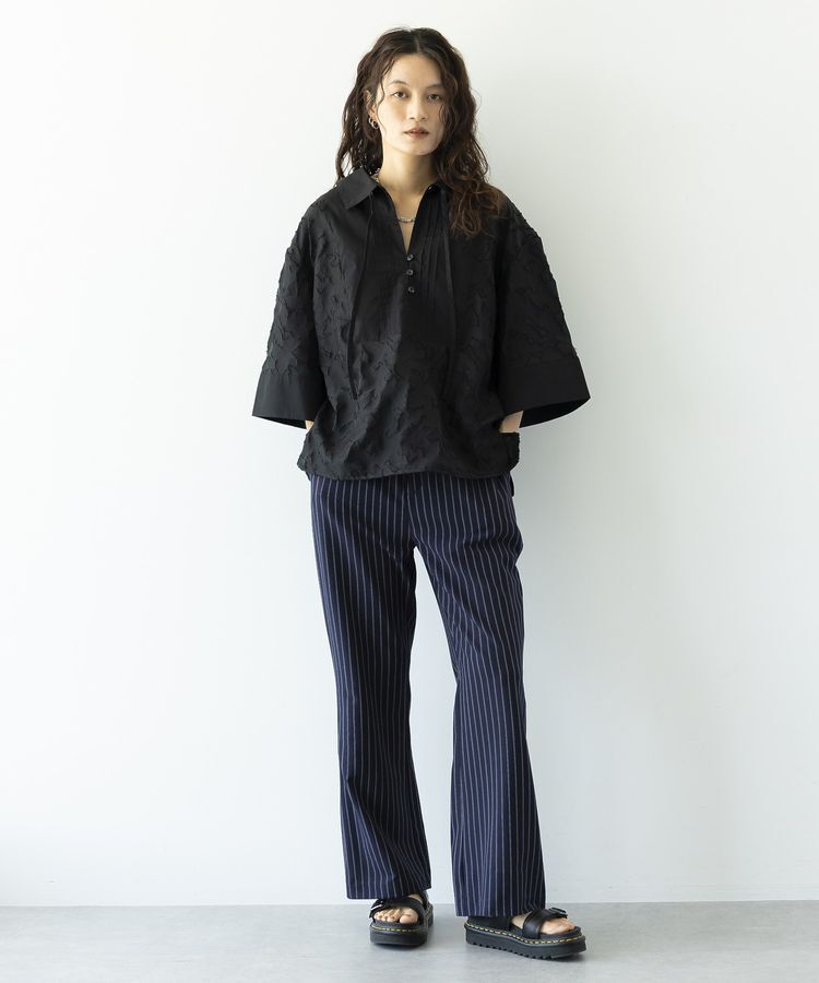 GARAGE OF GOOD CLOTHING「ジャガードタキシードブラウス」|シャツ・ブラウス|