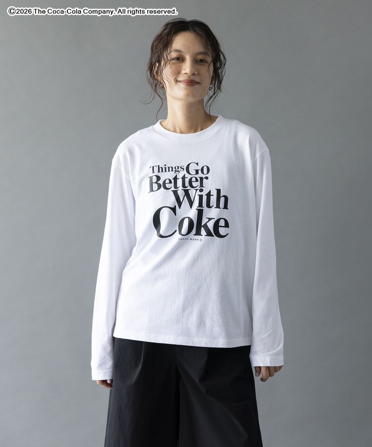 GARAGE OF GOOD CLOTHING「Coca-Cola / ロングスリーブTシャツ」|Tシャツ・カットソー|White