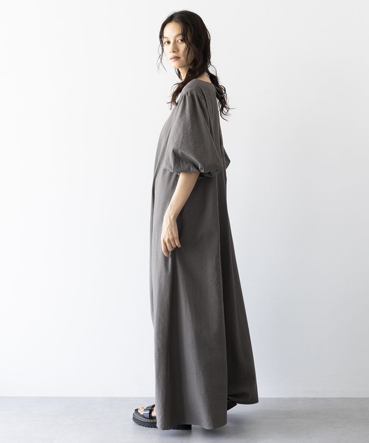 GARAGE OF GOOD CLOTHING「Vネック袖ボリュームワンピース」|ワンピース|