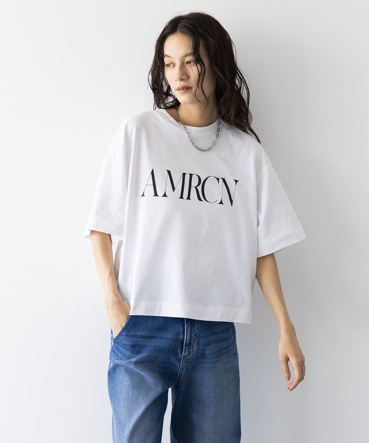 GARAGE OF GOOD CLOTHING「【AMERICANA】接触冷感/クロップド COOL T」|Tシャツ・カットソー|