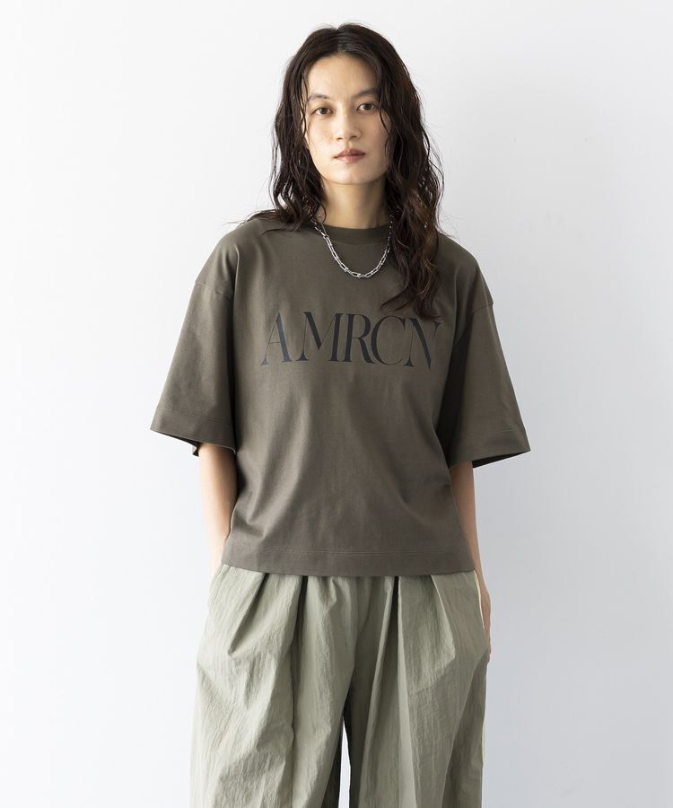 GARAGE OF GOOD CLOTHING「【AMERICANA】接触冷感/クロップド COOL T」|Tシャツ・カットソー|