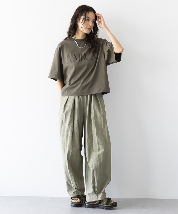 GARAGE OF GOOD CLOTHING「【AMERICANA】接触冷感/クロップド COOL T」|Tシャツ・カットソー|