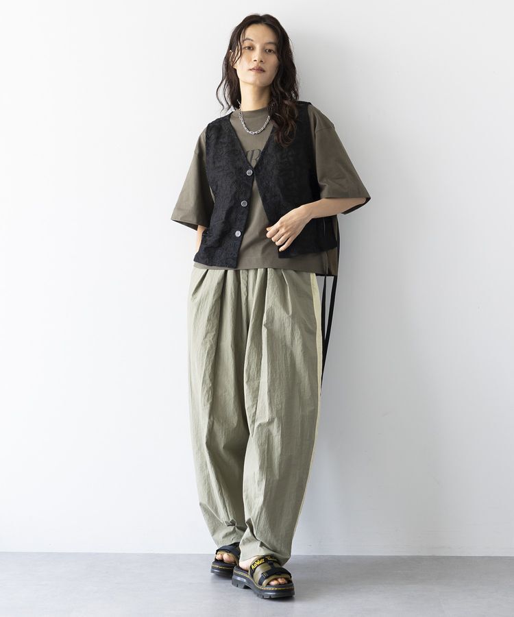 GARAGE OF GOOD CLOTHING「【AMERICANA】接触冷感/クロップド COOL T」|Tシャツ・カットソー|