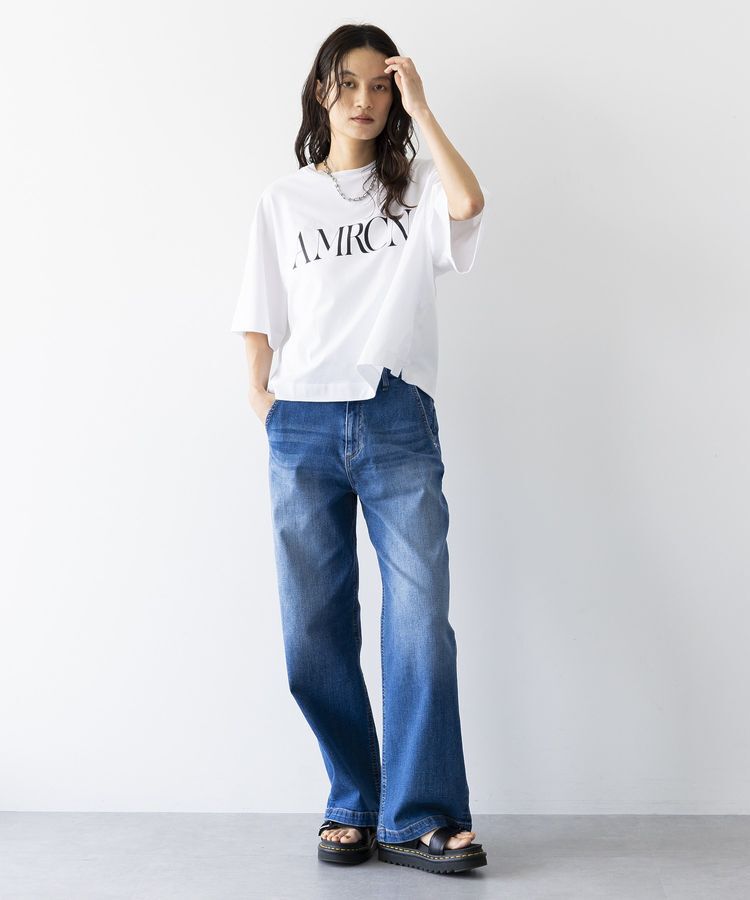 GARAGE OF GOOD CLOTHING「【AMERICANA】接触冷感/クロップド COOL T」|Tシャツ・カットソー|