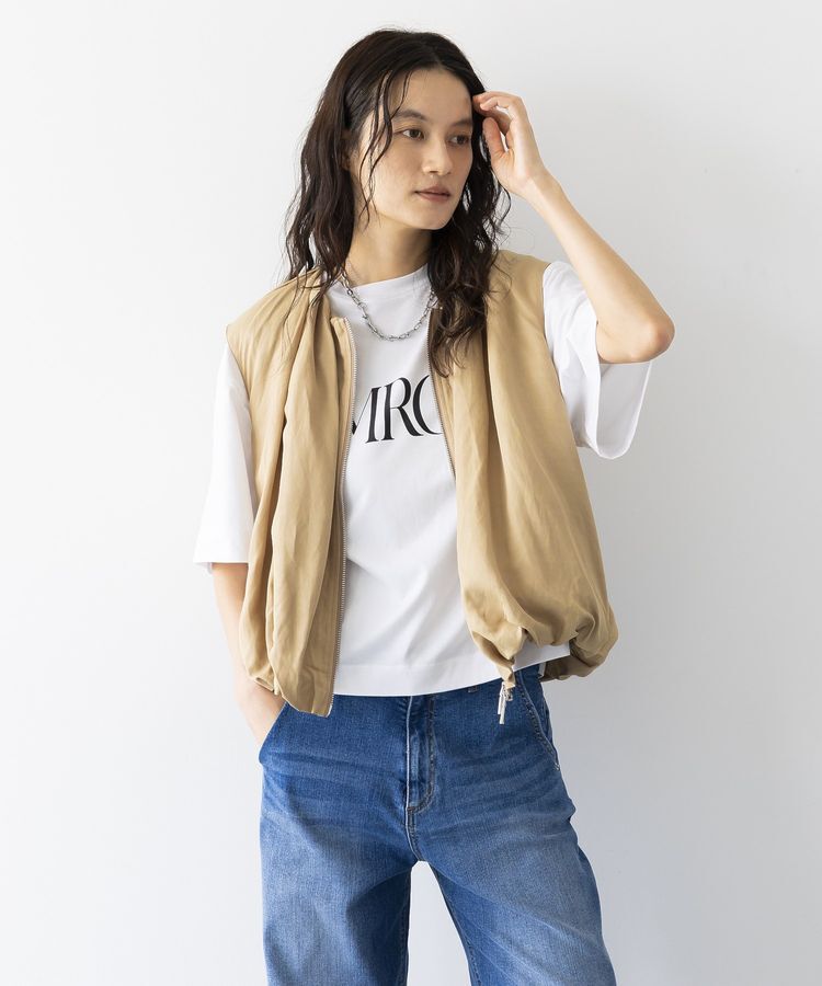 GARAGE OF GOOD CLOTHING「【AMERICANA】接触冷感/クロップド COOL T」|Tシャツ・カットソー|