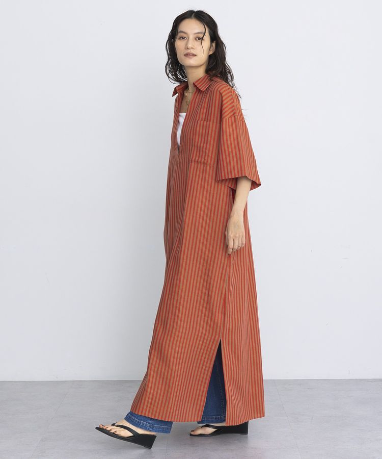 GARAGE OF GOOD CLOTHING「Vネックリラックスワンピース」|ワンピース|