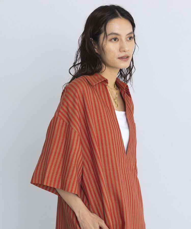 GARAGE OF GOOD CLOTHING「Vネックリラックスワンピース」|ワンピース|