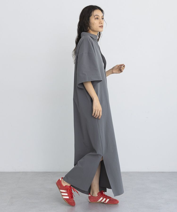 GARAGE OF GOOD CLOTHING「Vネックリラックスワンピース」|ワンピース|