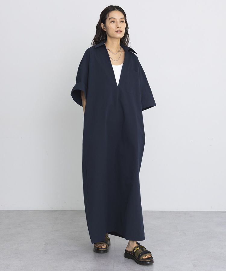 GARAGE OF GOOD CLOTHING「Vネックリラックスワンピース」|ワンピース|