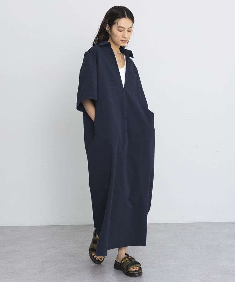GARAGE OF GOOD CLOTHING「Vネックリラックスワンピース」|ワンピース|