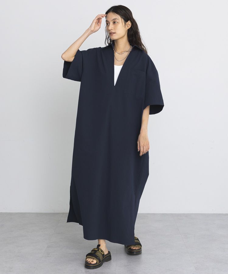 GARAGE OF GOOD CLOTHING「Vネックリラックスワンピース」|ワンピース|
