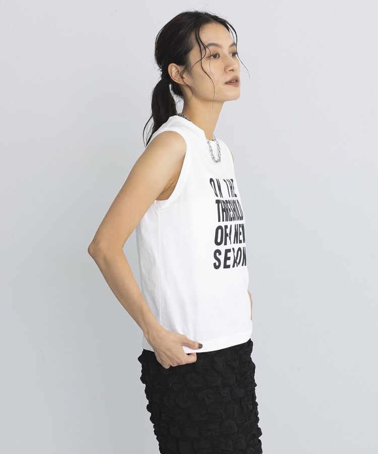 GARAGE OF GOOD CLOTHING「【日本製】サイロプレミアムノースリーブプリントT」|Tシャツ・カットソー|