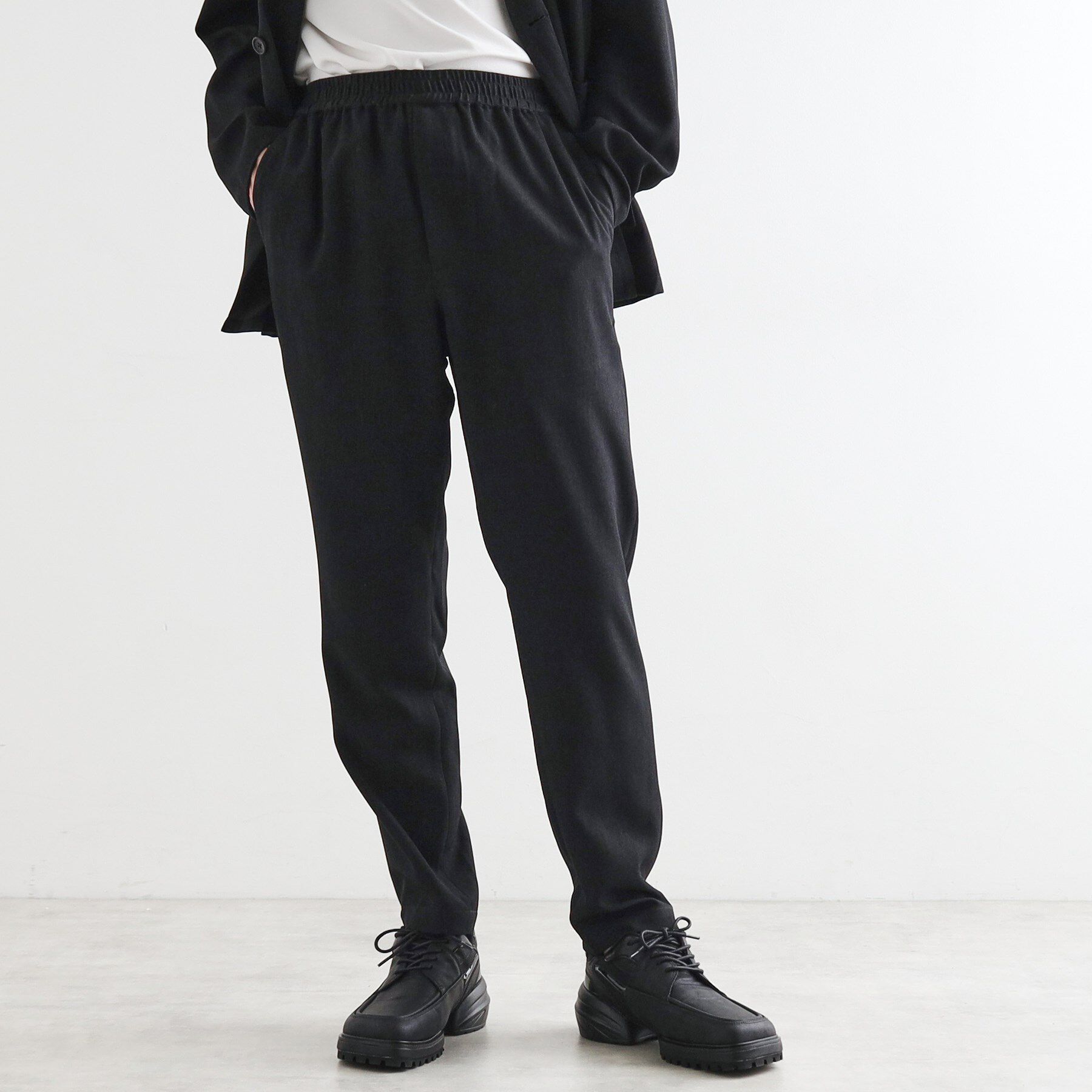 tk.TAKEO KIKUCHI「【セットアアップ対応】ポリツイルテーパードパンツ」|その他|