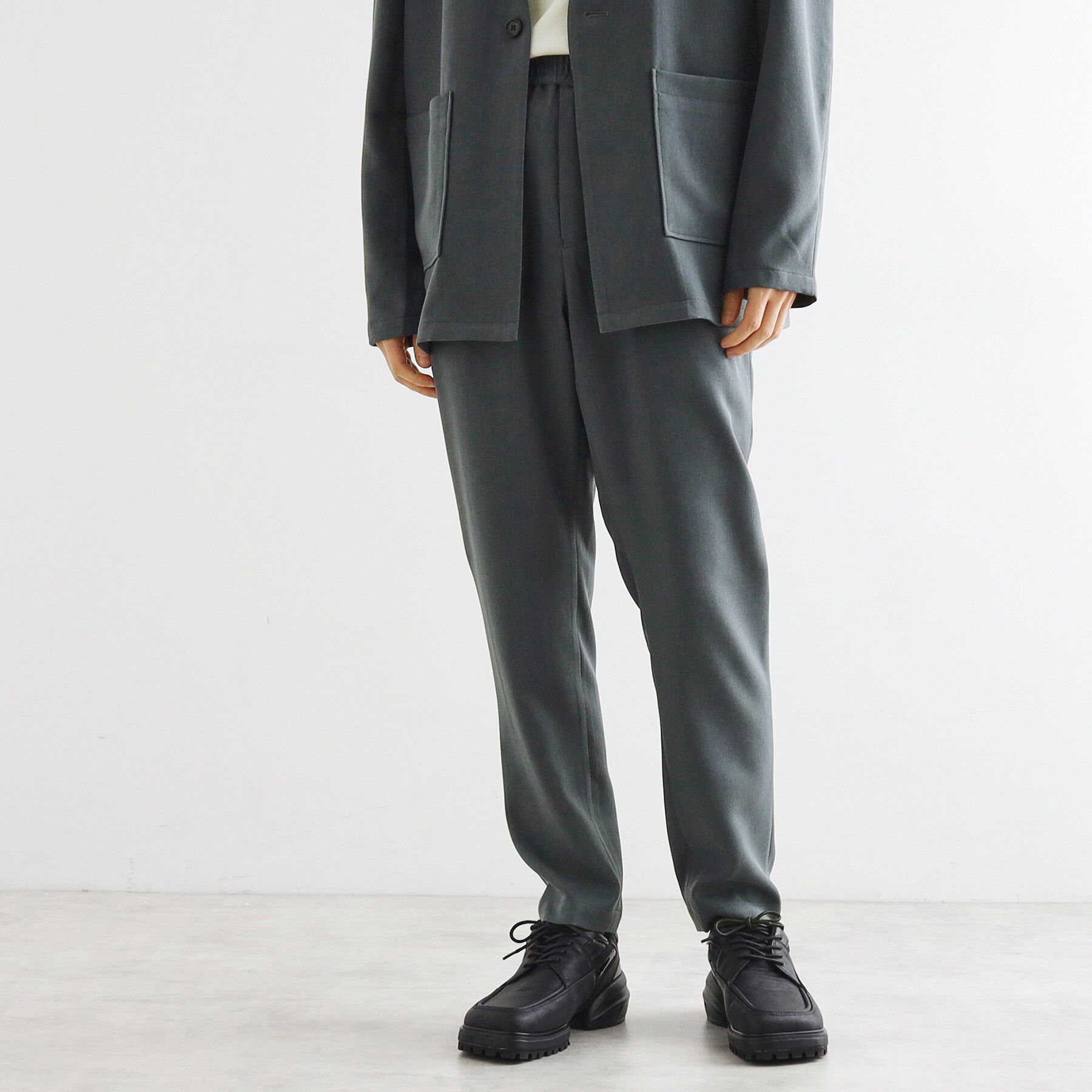 tk.TAKEO KIKUCHI「【セットアアップ対応】ポリツイルテーパードパンツ」|その他|