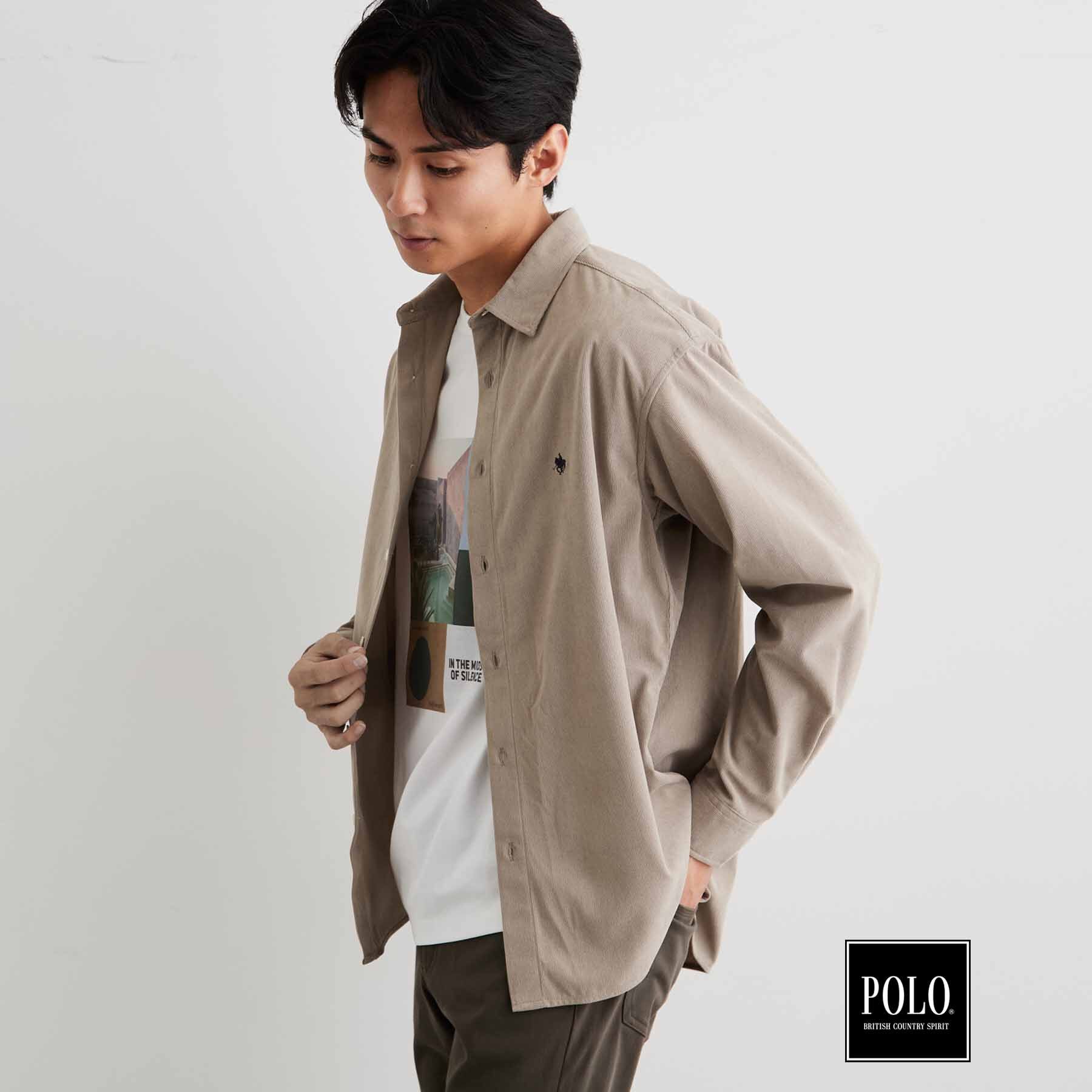THE SHOP TK「POLO BCS/アソート長袖シャツ」|シャツ・ブラウス|