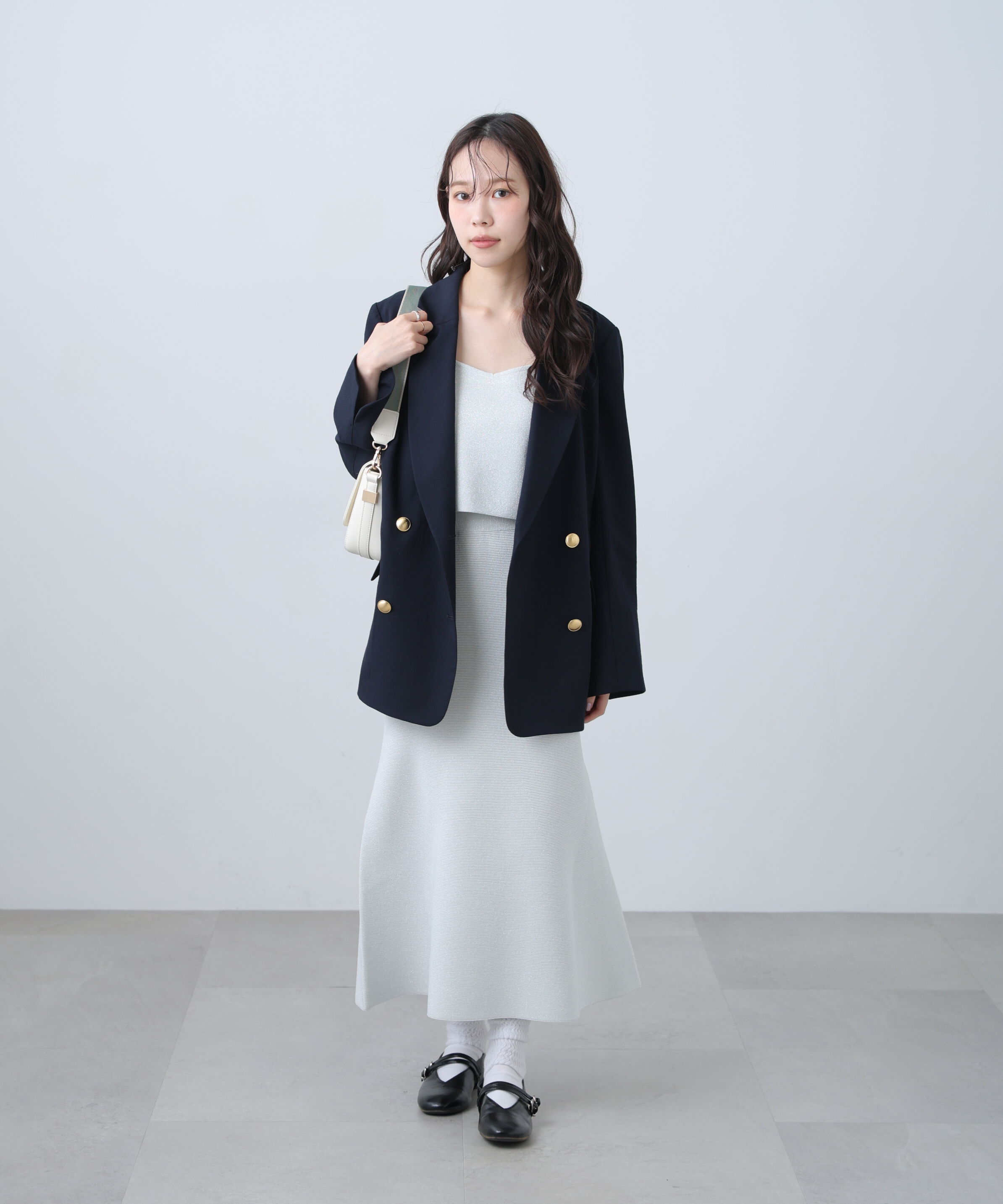  「麻調合繊ダブルブレストジャケット」|その他|