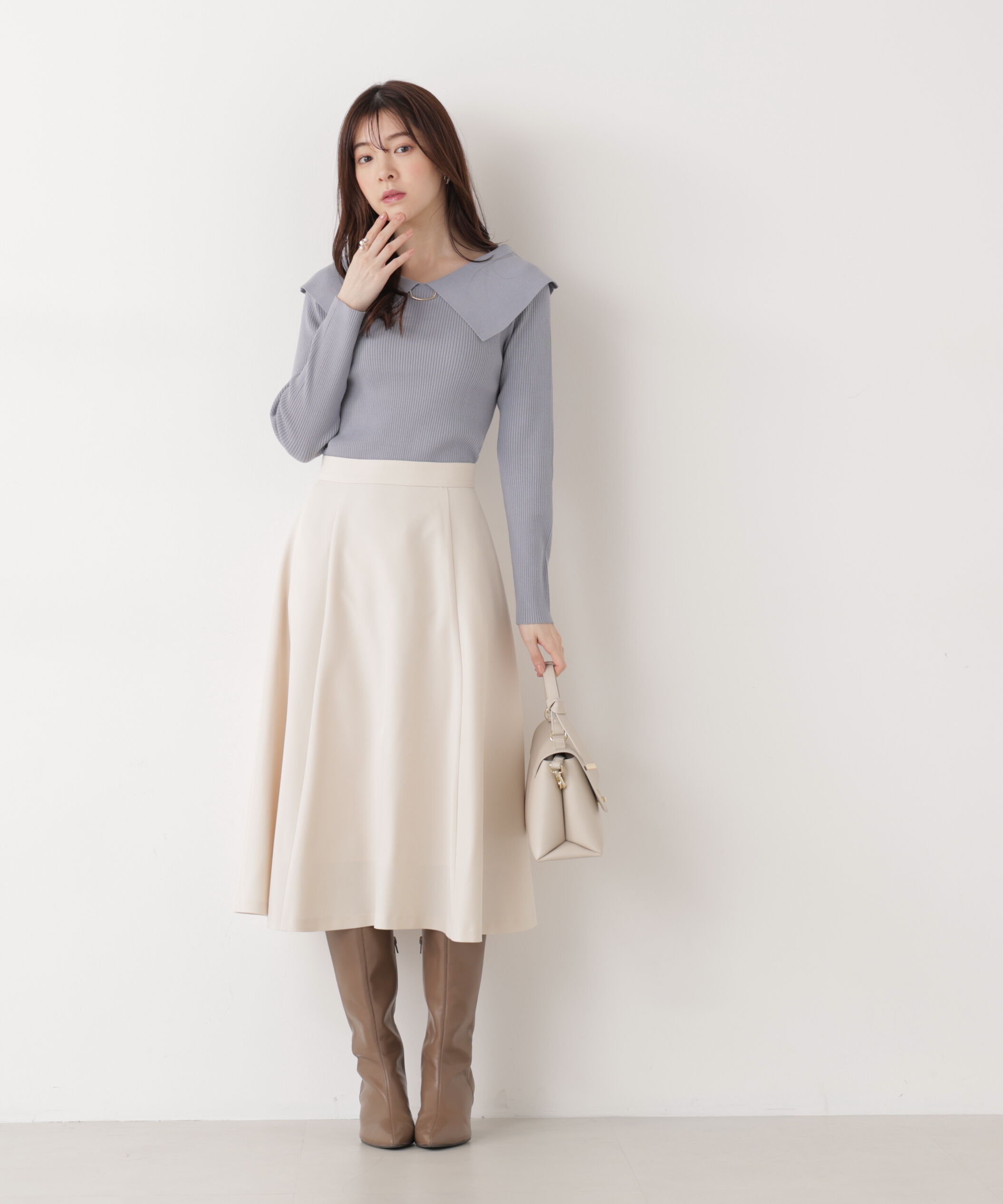 PROPORTION BODY DRESSING「スプリングフレアースカート　26SS」|スカート|