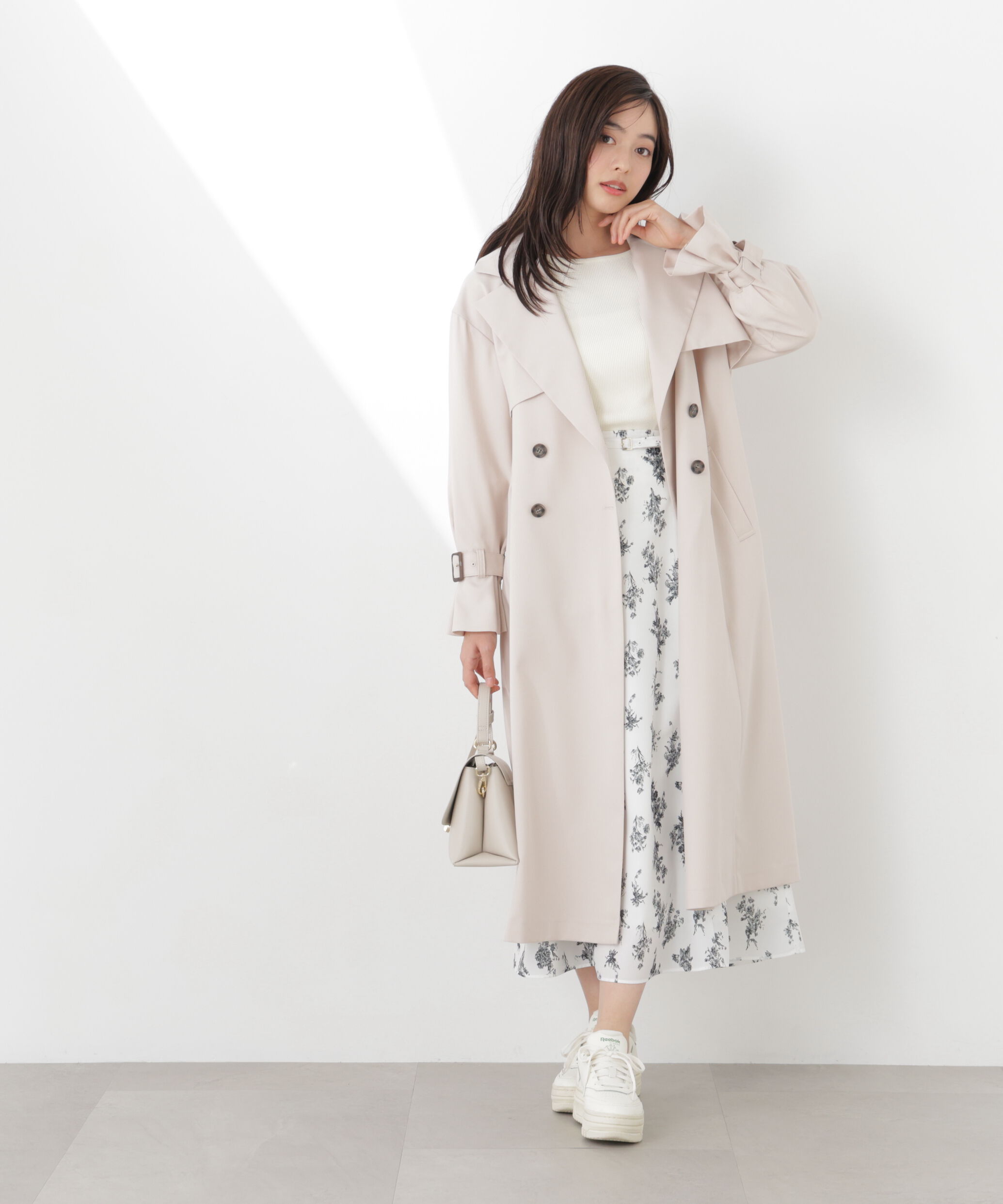 PROPORTION BODY DRESSING「フラワープリントフレアスカート　26SS」|スカート|