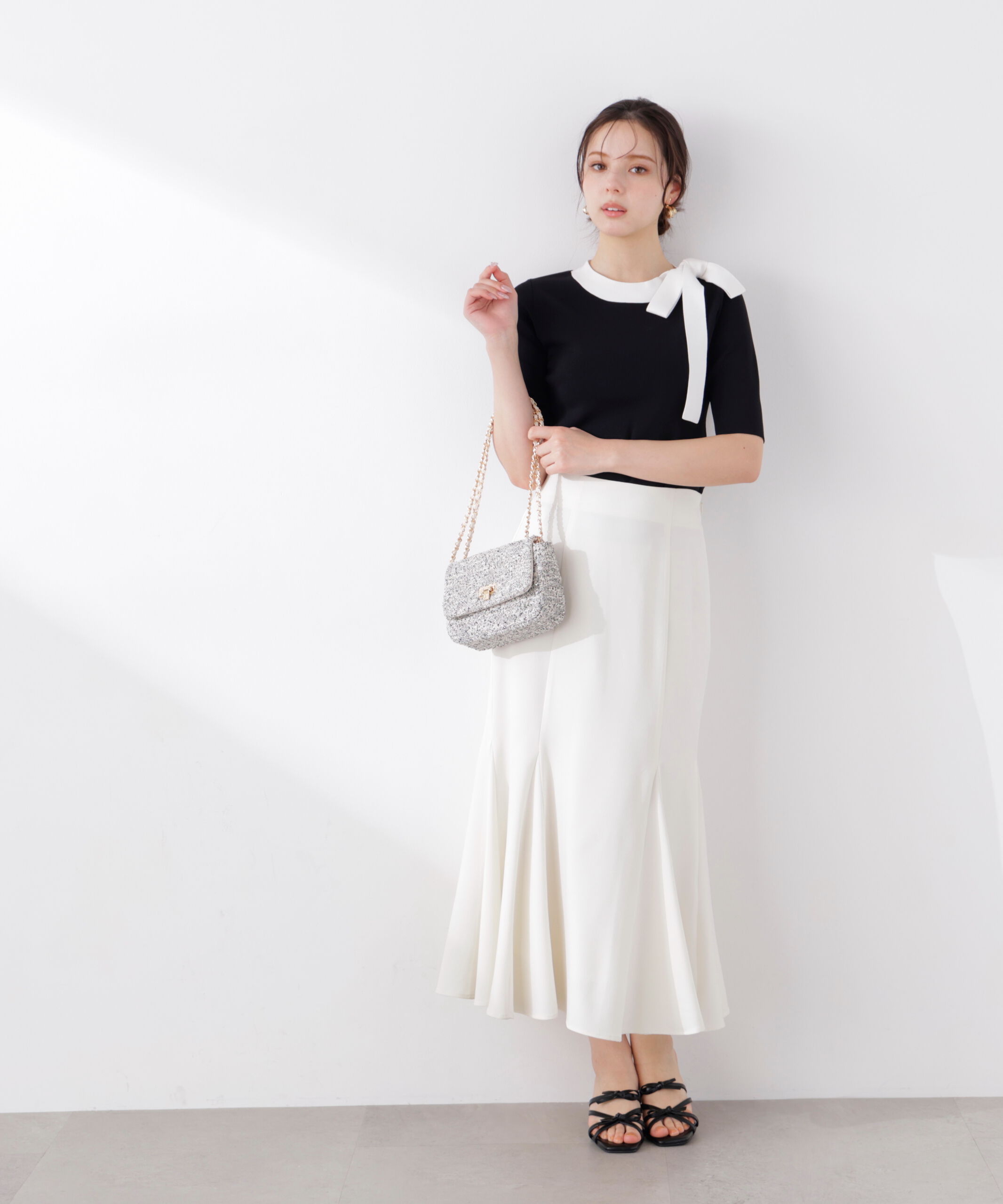 PROPORTION BODY DRESSING「＜ウォッシャブル＞ハイウエストマーメイドスカート　26SS」|スカート|