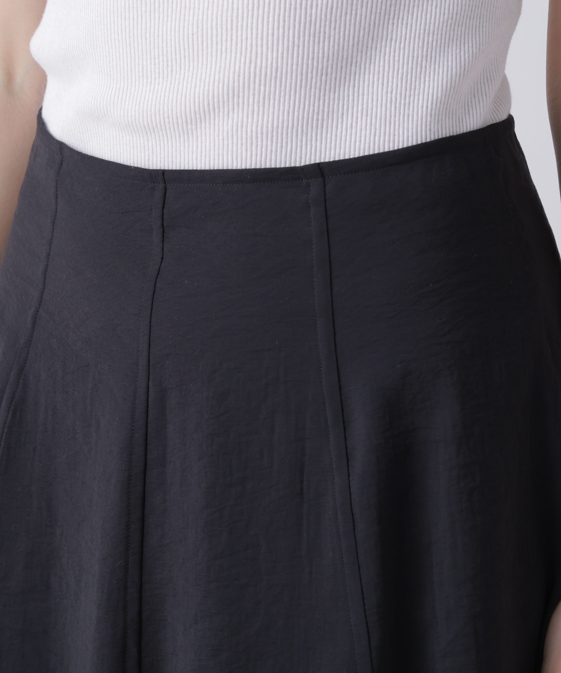 YLEVE 「YLEVE / RAYON-POLYESTER BROAD SKIRT」|スカート|