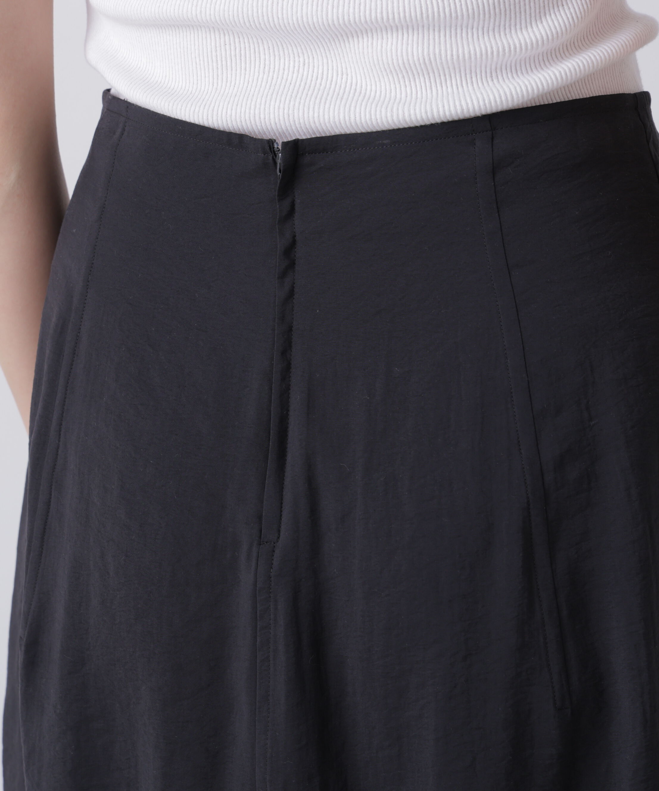 YLEVE 「YLEVE / RAYON-POLYESTER BROAD SKIRT」|スカート|