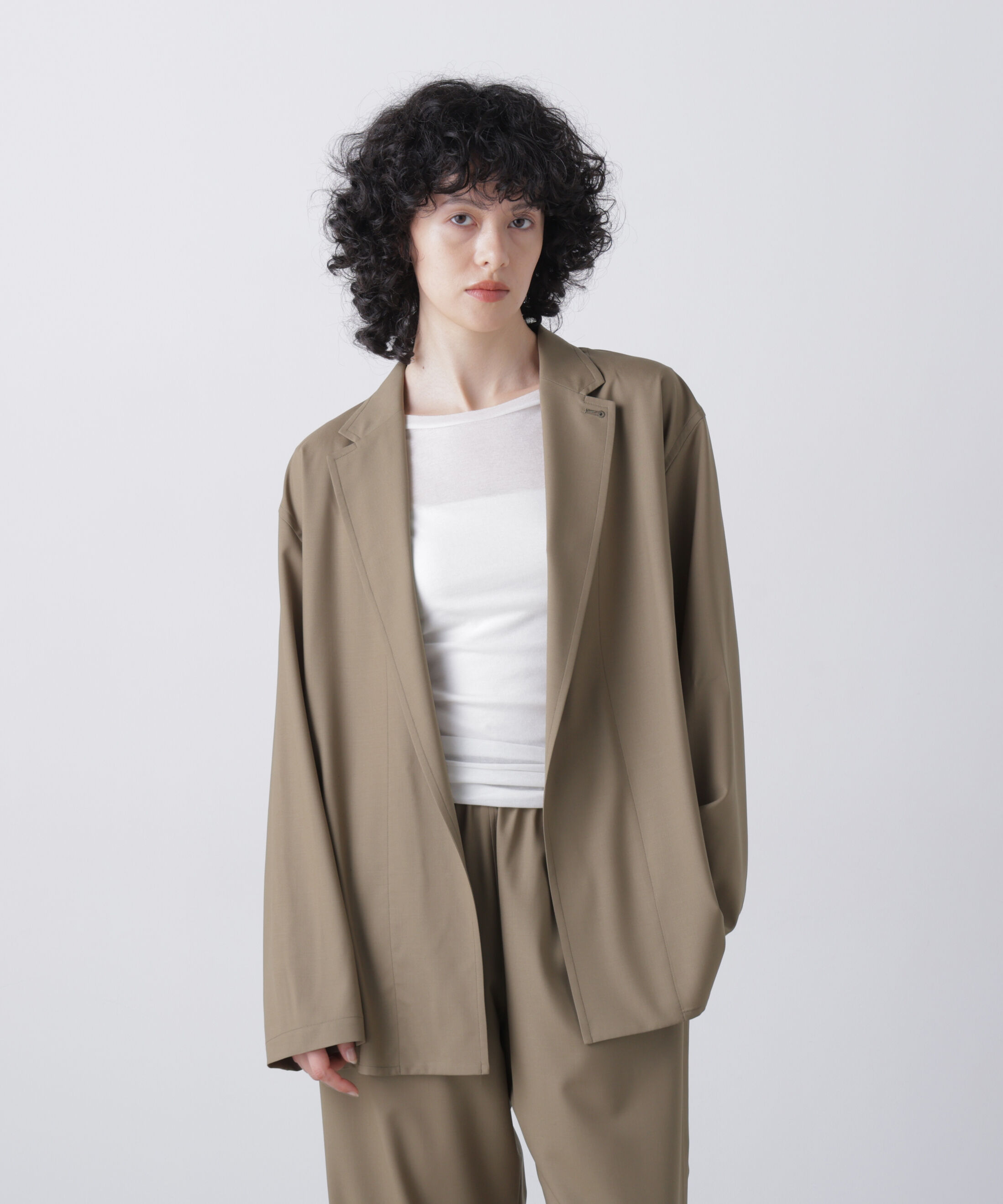 YLEVE 「YLEVE / SUPER140's WOOL TROPICAL JACKET」|その他|BEIGE