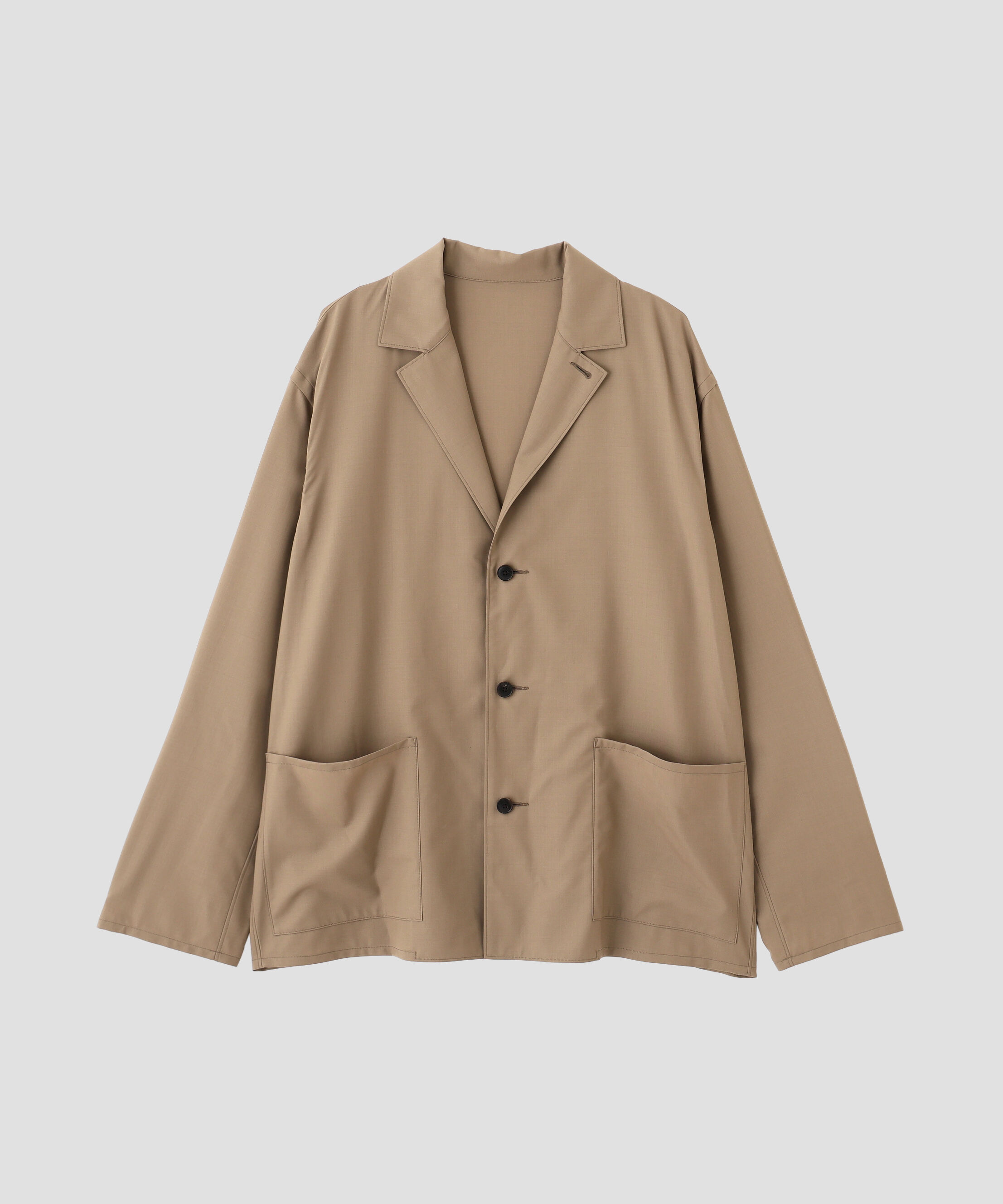 YLEVE 「YLEVE / SUPER140's WOOL TROPICAL WORK JACKET」|その他|BEIGE